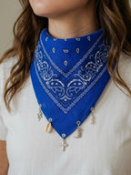 Customizable silver bandana