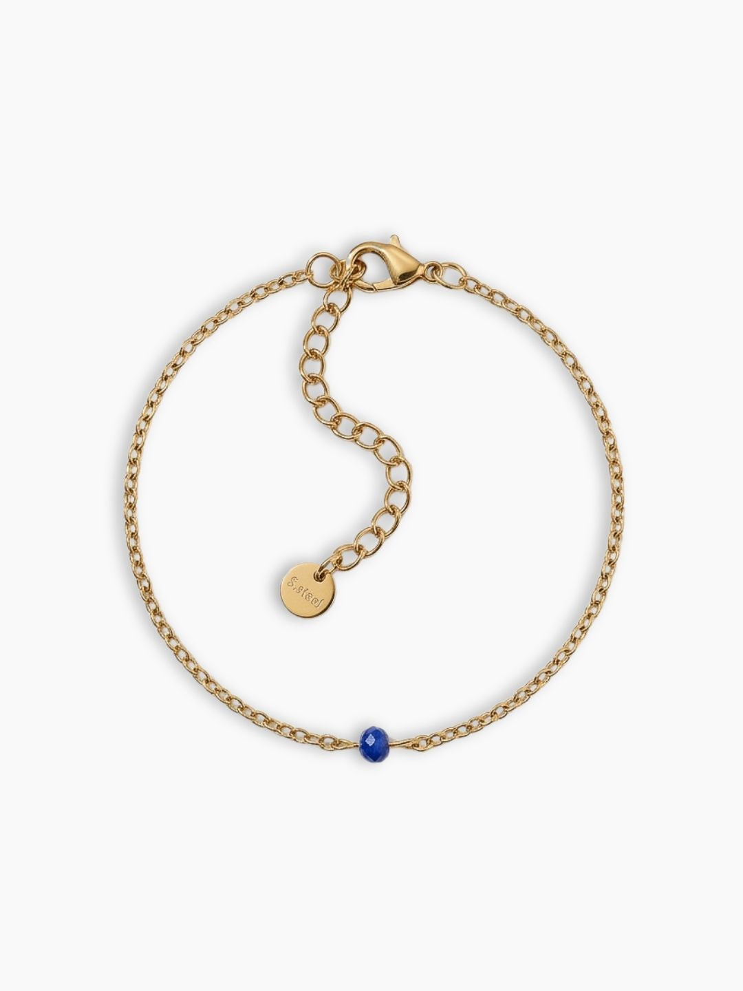 Bracelet perles et acier inoxydable Eleanore, Maison Soleyah