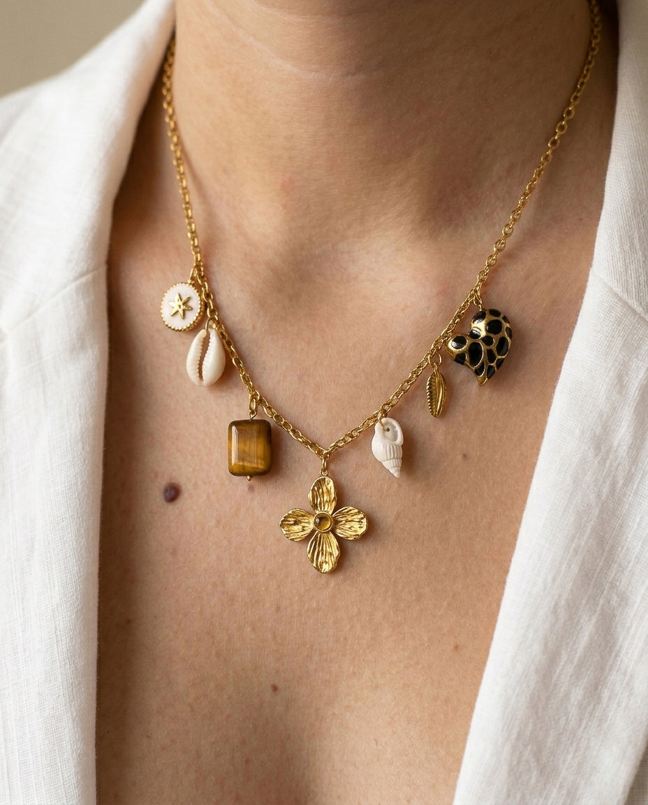 Collier doré personnalisable