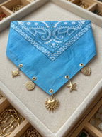 Customizable gold bandana