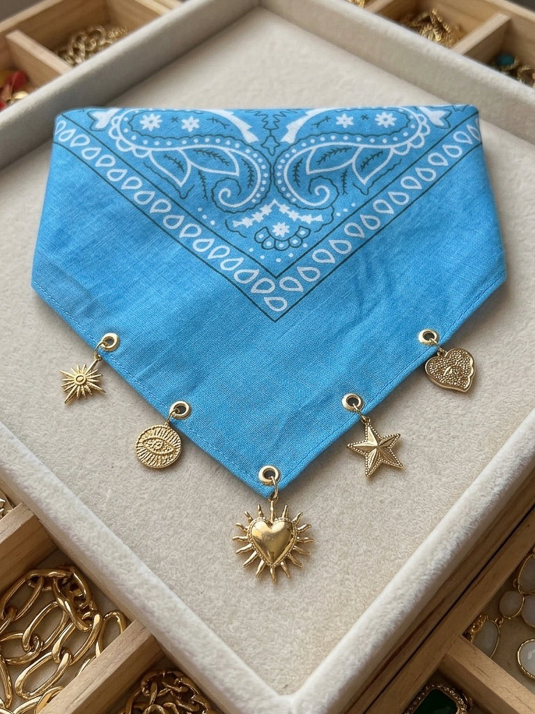 Customizable gold bandana