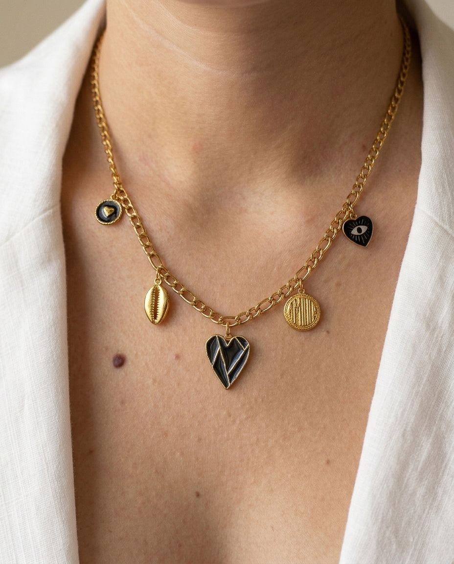 Collier doré personnalisable