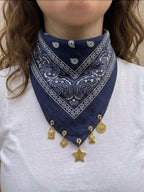 Customizable gold bandana