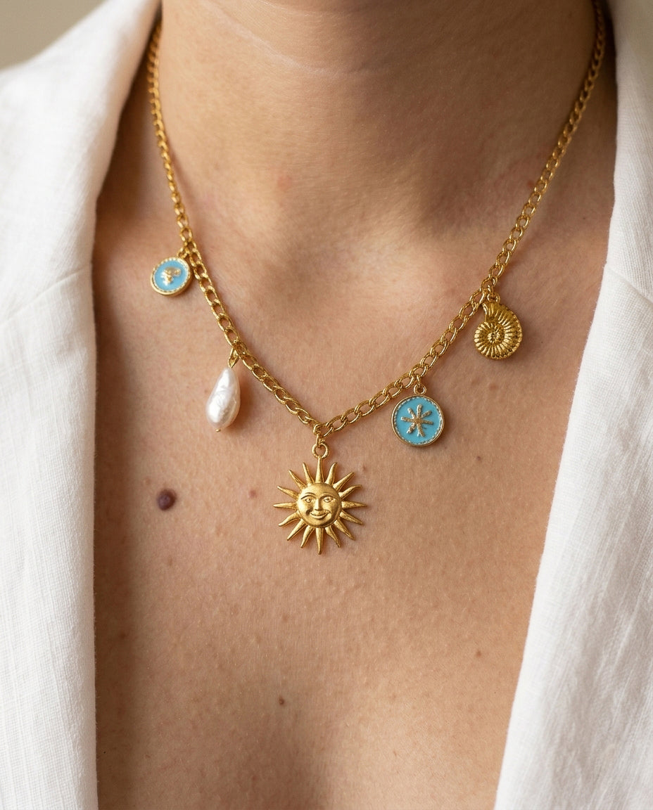 Collier doré personnalisable