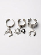 Anillo plateado personalizable