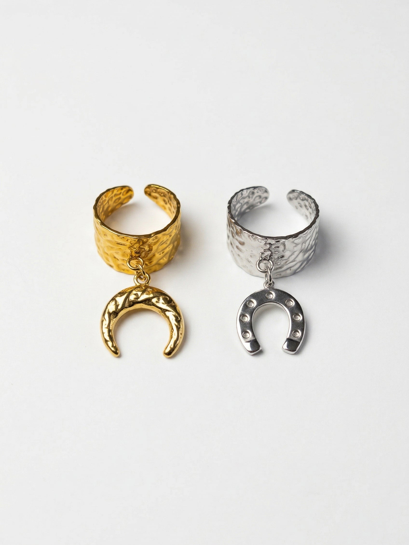 Bague dorée personnalisable