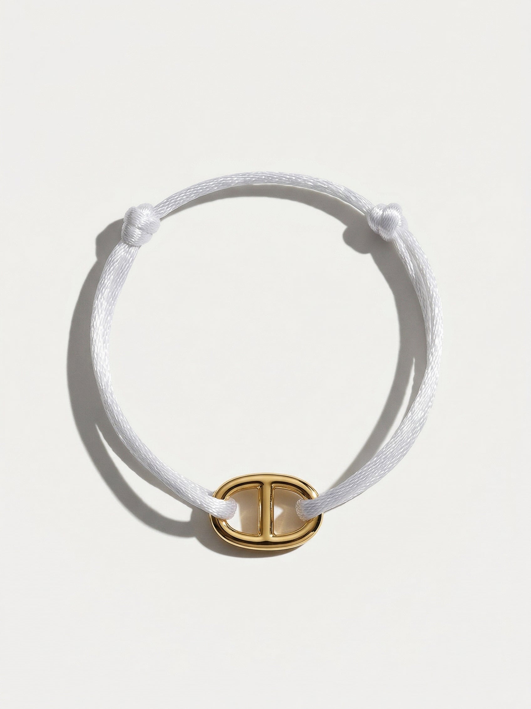 Bracelet Cordon Maille Marine