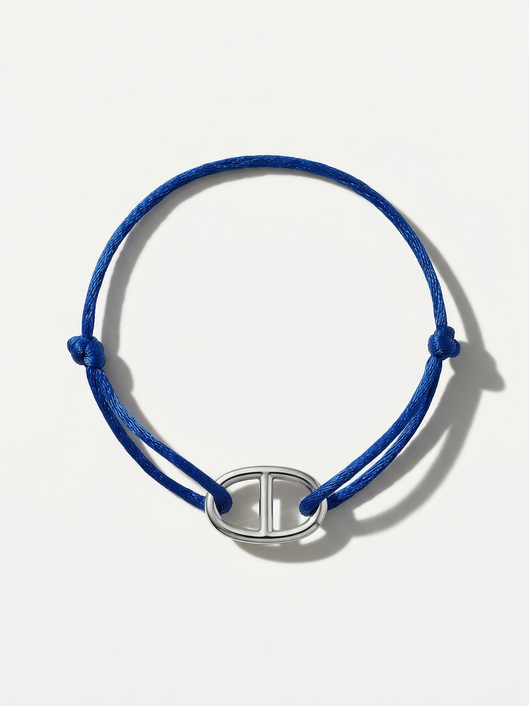 Bracelet Cordon Maille Marine