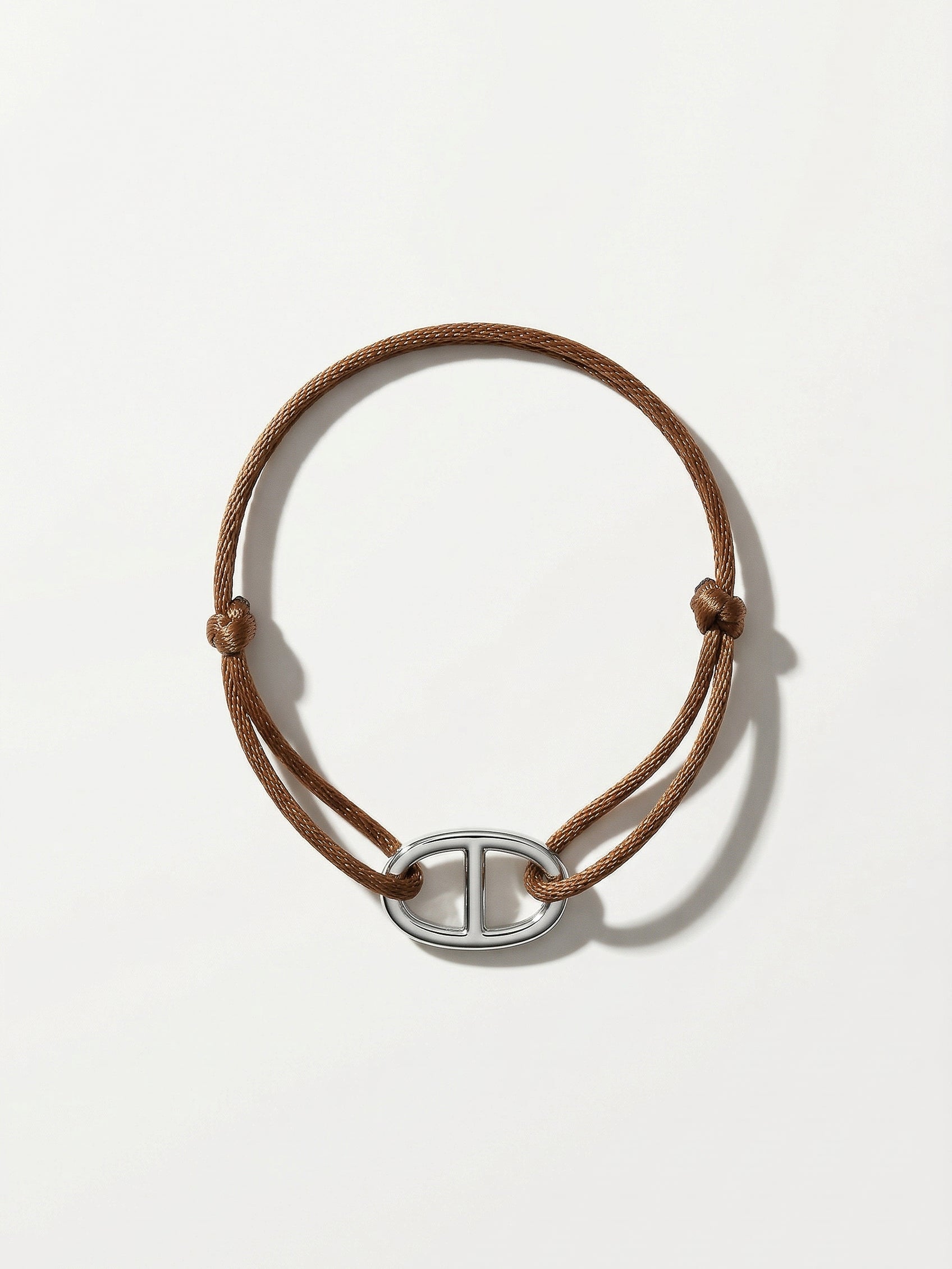 Bracelet Cordon Maille Marine