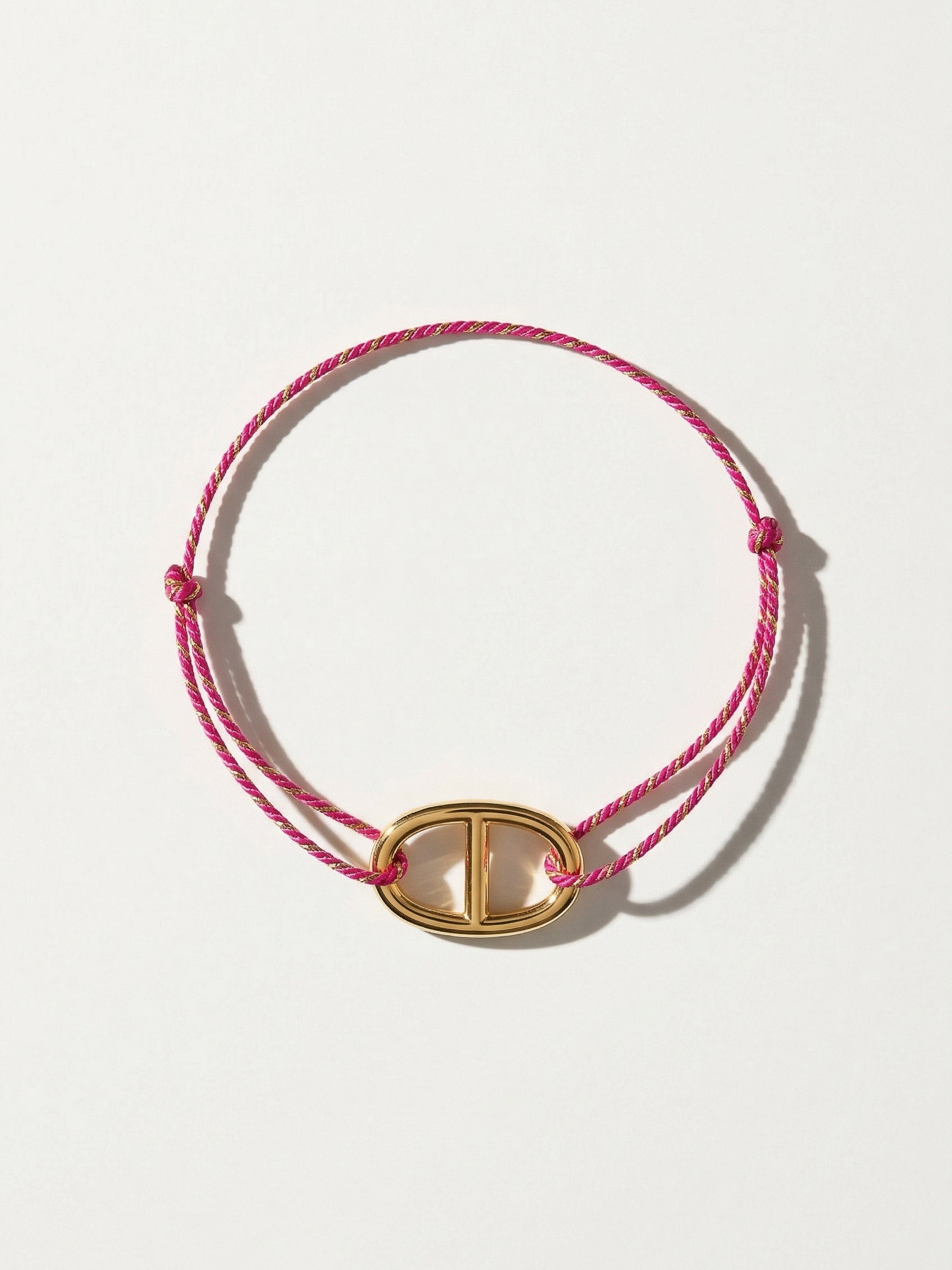 Bracelet Cordon Maille Marine