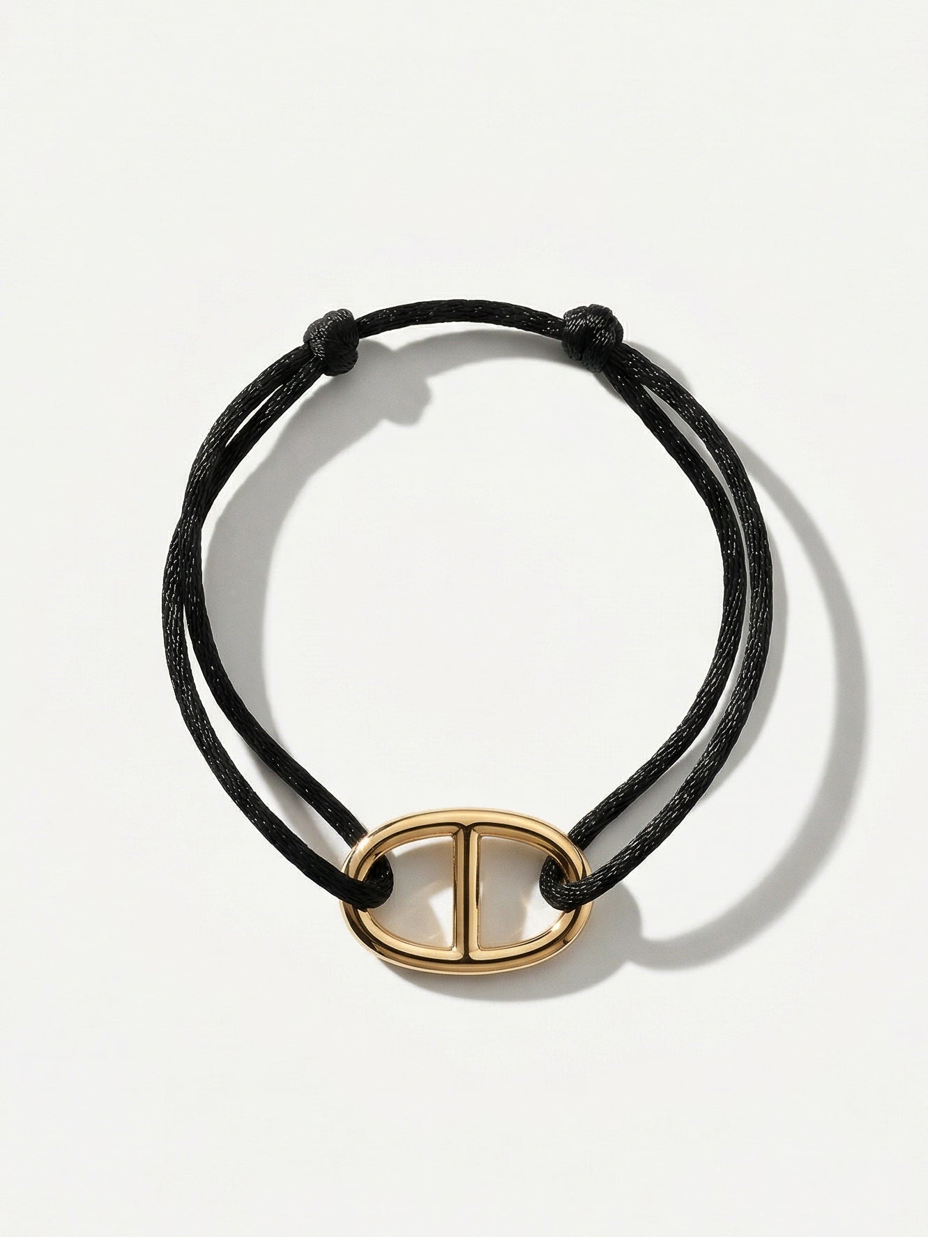 Bracelet Cordon Maille Marine