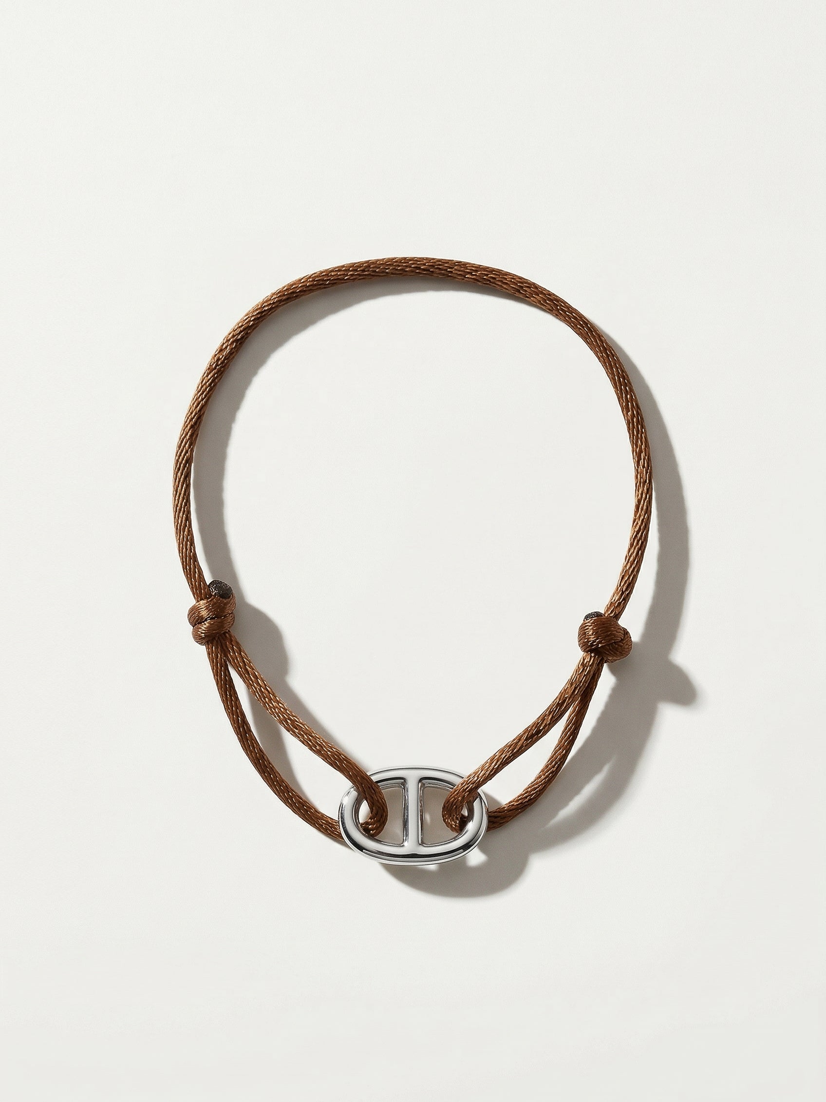 Bracelet Cordon Maille Marine