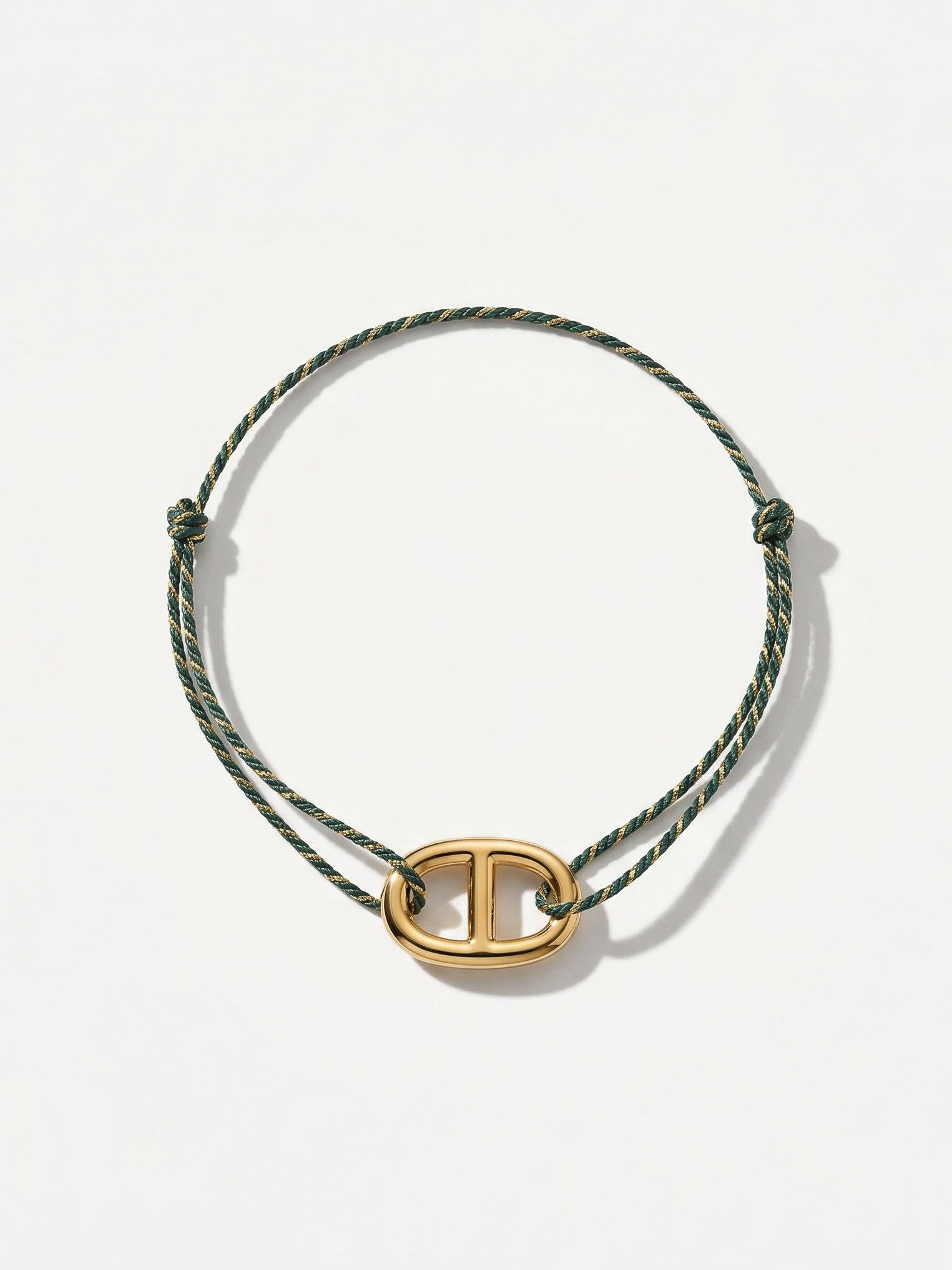 Bracelet Cordon Maille Marine