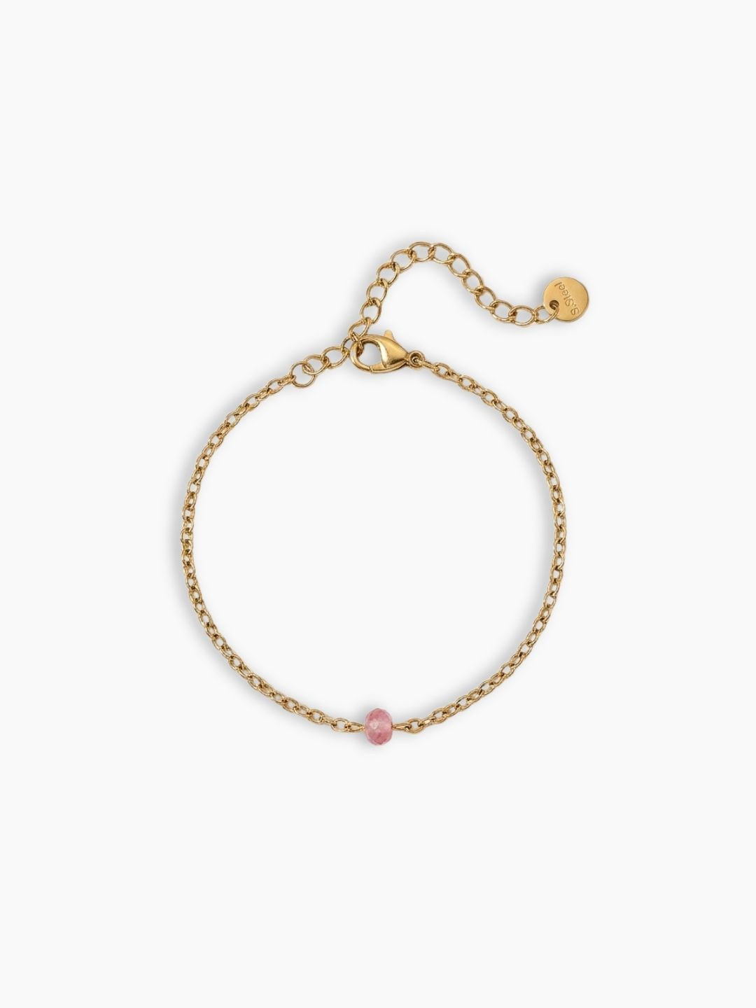 Bracelet perles et acier inoxydable Eleanore, Maison Soleyah