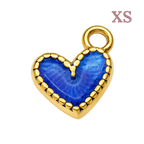 Abalorios Corazón pequeño esmaltado