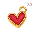 Abalorios Corazón pequeño esmaltado
