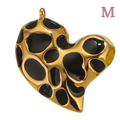 Charms Coeur léopard