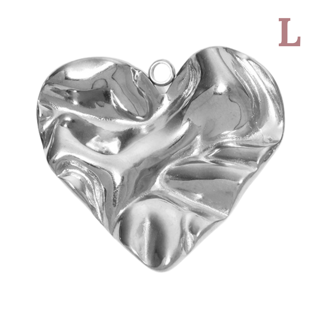 Charms Coeur ondulé