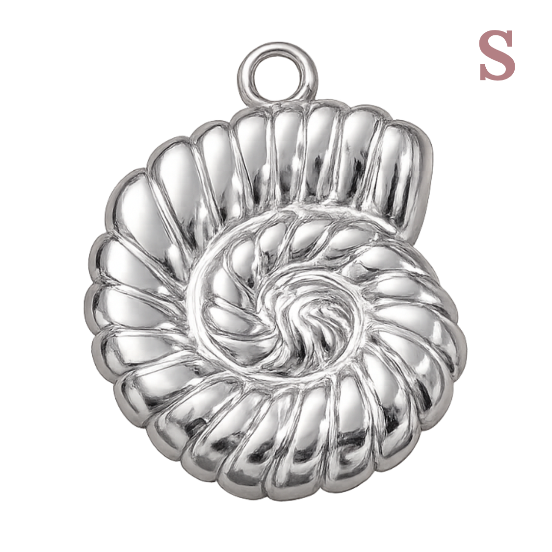 Charm Petit coquillage spirale