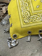 Customizable silver bandana