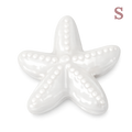 Dijes de estrella de mar de cerámica