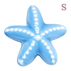 Dijes de estrella de mar de cerámica