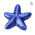 Dijes de estrella de mar de cerámica