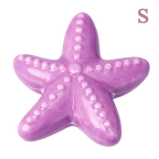 Dijes de estrella de mar de cerámica