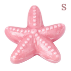 Dijes de estrella de mar de cerámica