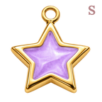 Dijes de estrella dorada