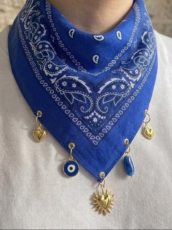 Customizable gold bandana