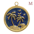 Charm Médaille île
