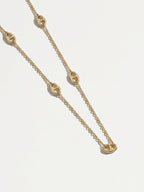 Sautoir Maille Marine