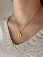 Collier Médaille Étoile