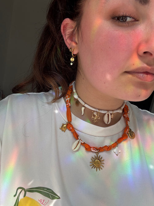 Collar de bandana dorado - Personalizable