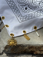 Customizable gold bandana