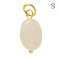 Charm Pendentif pierre blanche