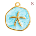 Charm Medalla de estrella de mar