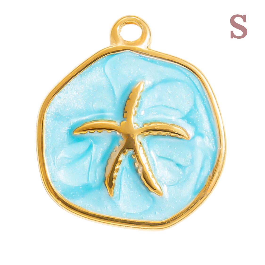 Charm Medalla de estrella de mar