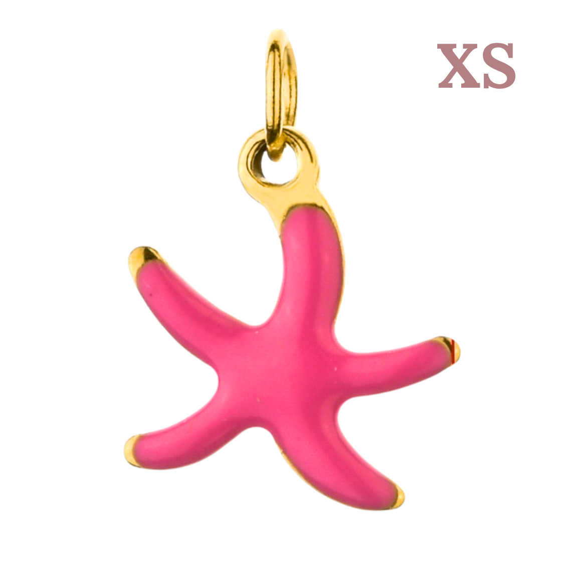 Dije Pequeña estrella de mar esmaltada