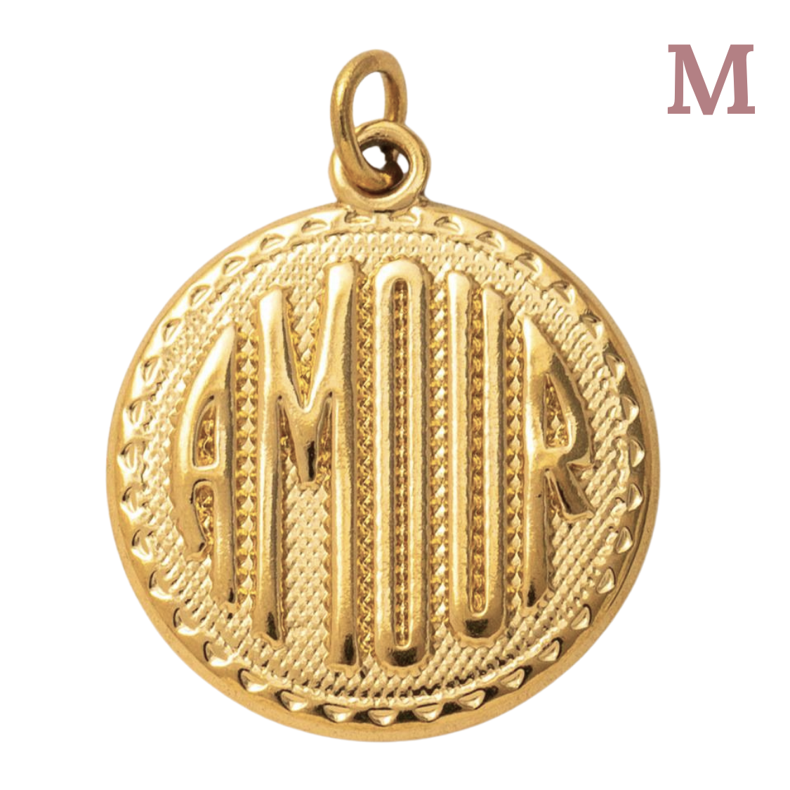 Charm Médaille AMOUR