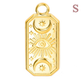 Charm Plaque oeil mystique dor