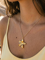 Collar Colgante Flor