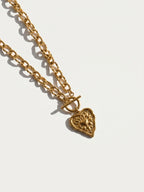 Collar Corazón Cadena Fantasía