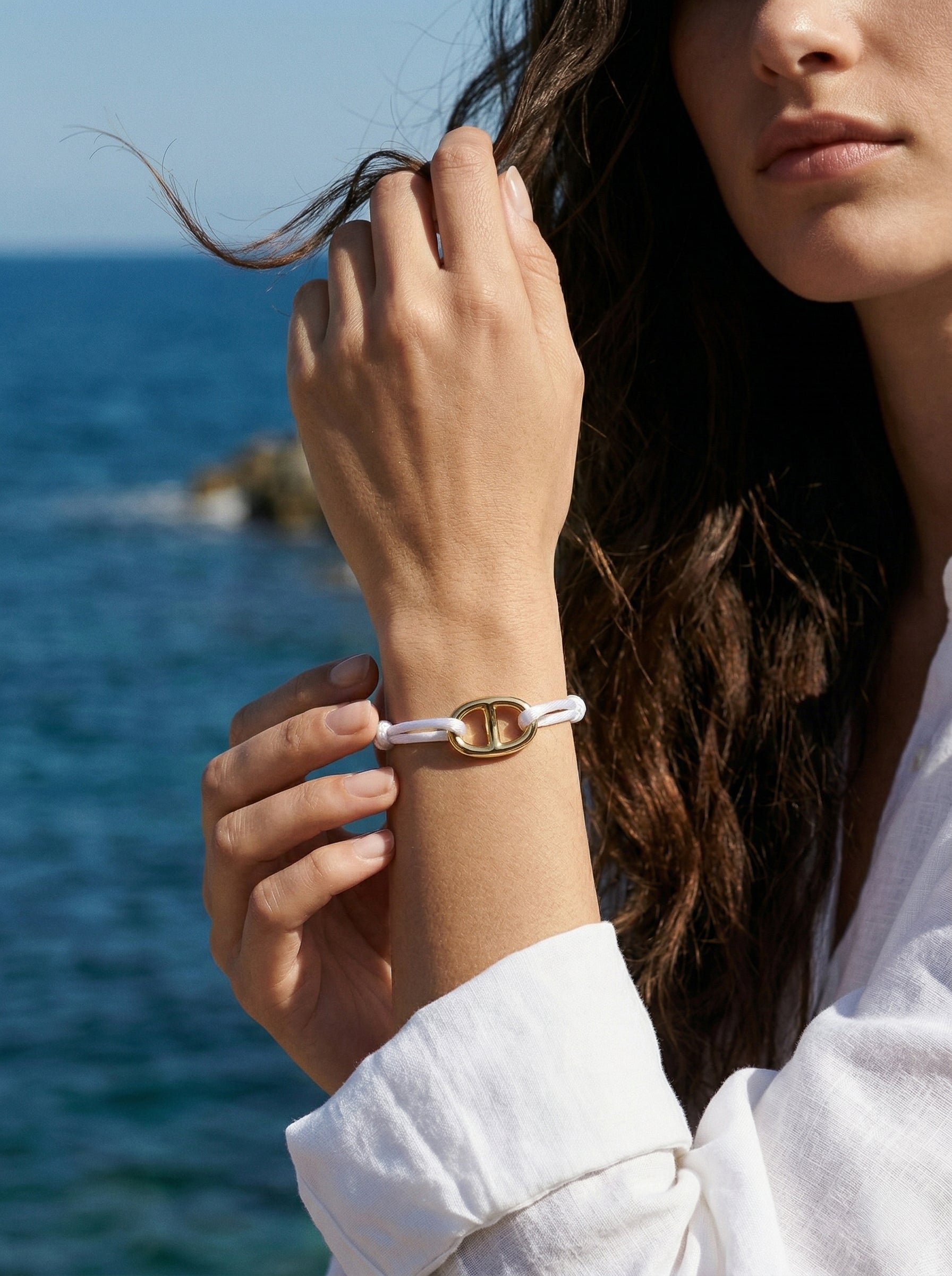 Nautical Mesh Cord Bracelet