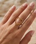 Bague Fine Cœur