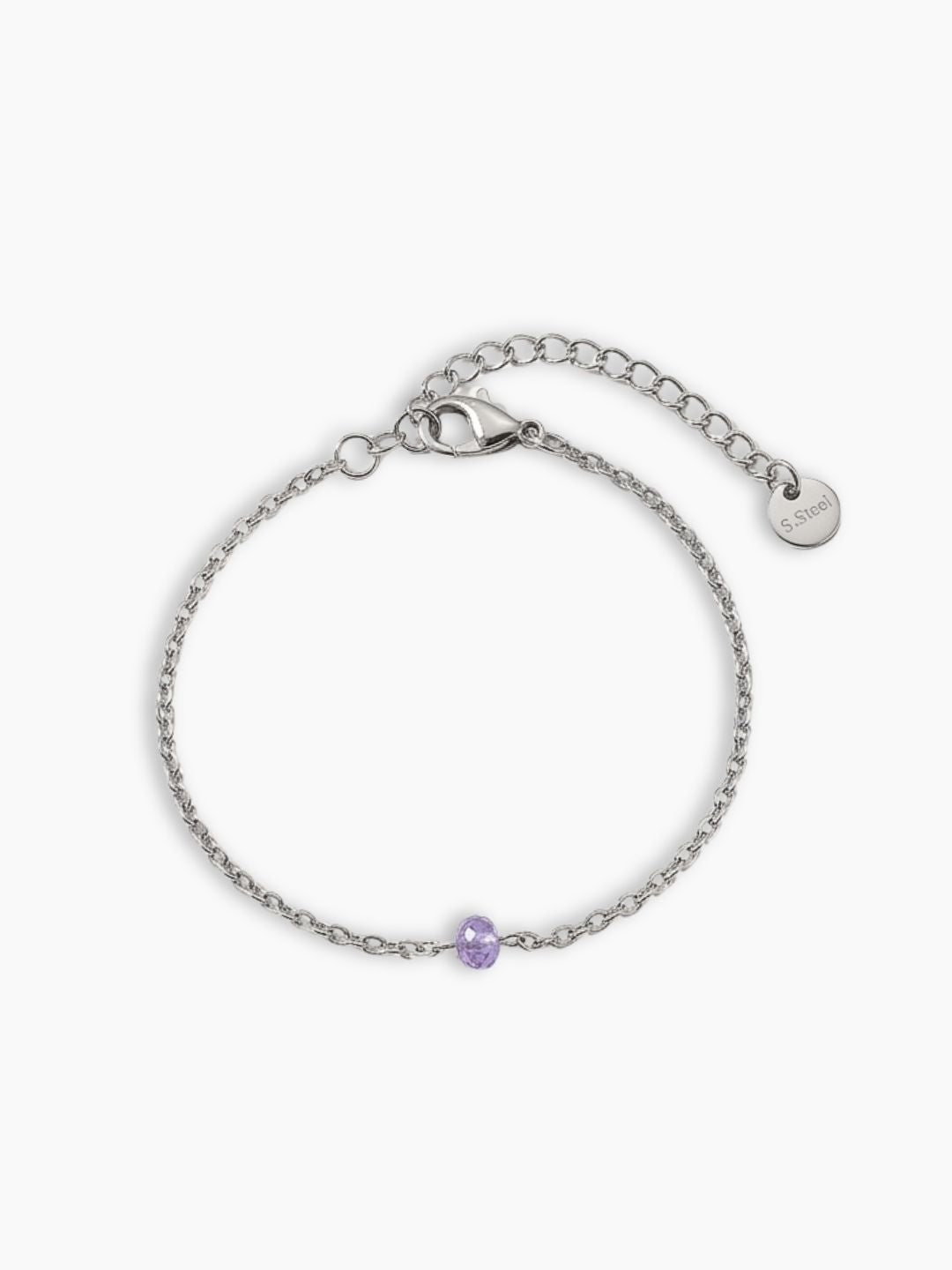Bracelet perles et acier inoxydable Eleanore, Maison Soleyah